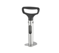 RÖSLE Sbuccia ananas PRO di alta qualità per estrarre la parte commestibile e tagliare in anelli, con presa ergonomica, scala di misurazione e foro, in ABS e acciaio inox 18/10