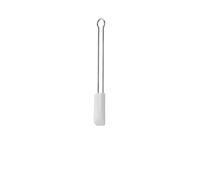 RÖSLE Spatola Marisa, Utensile da Cucina per la Preparazione e la Cottura degli Alimenti, in Robusto Silicone, Bianco, 26 cm, Acciaio Inossidabile 18/10, Manico Sottile