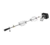 RÖSLE Spiedo per girarrosto, spina per girarrosto per stazioni BBQ RÖSLE per VIDERO G4/G6 e MAGNUM G4, capacità di carico 10 kg, acciaio inox 18/10