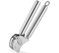 Rösle Spremiaglio con Raschietto, Qualità Professionale per Zenzero e Aglio, con Filtro Ribaltabile, Acciaio Inox 18/10, Adatto Alla Lavastoviglie