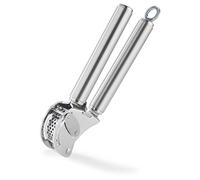 Rösle Spremiaglio con Raschietto, Qualità Professionale per Zenzero e Aglio, con Filtro Ribaltabile, Acciaio Inox 18/10, Adatto Alla Lavastoviglie