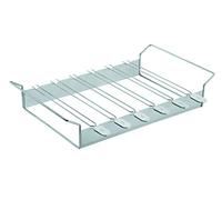 RÖSLE Supporto con spiedini, accessorio per la preparazione di arrosticini e spiedini di carne e verdure, 6 pezzi, acciaio inox 18/10, adatto al lavaggio in lavastoviglie