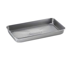 Rösle Teglia universale professionale barbecue, di elevata qualità con bordo alto per marinare, servire, raccogliere i succhi per griglie a gas/carbone, acciaio inox 18/10, lavabile in lavastoviglie