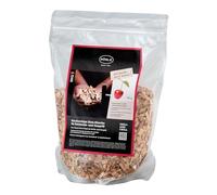 RÖSLE Trucioli di Ciliegia Rum, 750 g, per affumicatore, Barbecue a carbonella e a Gas, in Legno Naturale, Colore: Marrone