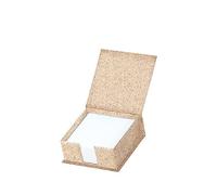 Rössler 1312452390 - S.O.H.O. Scatola per appunti, Cacao, 11 x 11 x 4,6 cm, 1 pezzo, Scatola per circa 270 appunti 9,5 x 9,5 cm