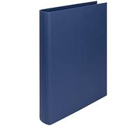 Rössler 1316452900 - S.O.H.O. Raccoglitore ad anelli per DIN A4, altezza di riempimento 2,5 cm, meccanismo a 2 anelli, Navy, 1 pezzo