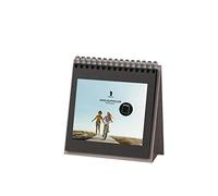 Rössler 13293200949, Organizer da Tavolo per Foto, con Rilegatura a Filo, Grigio, 13 Fogli, 190 x 190 mm, 1 Pezzo