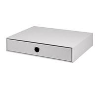 Rössler 1524452170 - S.O.H.O. Cassetto per DIN A4, con foro per le dita, Stone, 343 x 250 x 65 mm, 1 pz.
