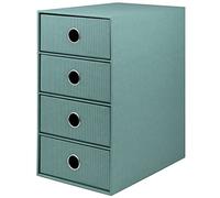 Rössler 1524452384 - S.O.H.O. Scatola a 4 cassetti per DIN A5, con foro di presa, opale, 320 x 175 x 250 mm, 1 pz.