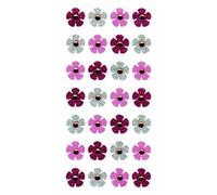 Rössler 9100-029 - Adesivo con strass, colore: Bianco rosa/viola/argento.