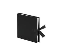 Rössler - Album fotografico ad anelli con fiocco 290 x 290 mm, nero
