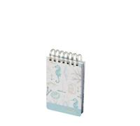 Rössler - Blocco note mare amore, 98 x 149 mm, a righe, 384 pagine | Blocco note Wire-O con pagine perforate per appunti, elenchi e idee
