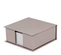 Rössler Papier 1312452490 - Scatola per foglietti S.O.H.O., 11 x 11 cm, colore: Talpa