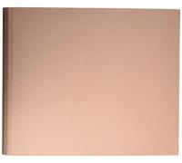Rössler Papier 13161150006 - Raccoglitore ad anelli per foto con fiocco, 230 x 210 mm, 2 anelli, 50 pagine, rosa, 1 pezzo