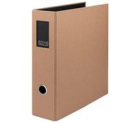 Rössler Papier 1317452629 - S.O.H.O. Cartella DIN A4 con etichetta sul dorso, larghezza dorso 85 mm, kraft, 1 pezzo