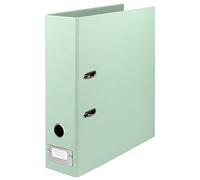 Rössler 1317452658 - S.O.H.O. Cartella DIN A4 con etichetta di inserimento, larghezza del dorso 80 mm, menta, 1 pezzo