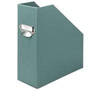Rössler Papier 1318452381 - S.O.H.O. Organizer stand-up per DIN A4, con maniglia ed etichetta inseribile, 11,5 x 26 x 31,5 cm, opale, 1 pezzo