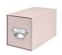 Rössler Papier 1327452580 - S.O.H.O. Cassetto porta CD, con etichetta inseribile e maniglia, polvere, 1 pezzo