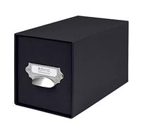 Rössler Papier 1327452700 - S.O.H.O. Cassetto porta CD, con etichetta inseribile e maniglia, nero, 1 pezzo