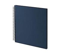 Rössler Papier 1329452907 - S.O.H.O. Album fotografico Wire-O 290 x 290 mm, 60 pagine nere, blu, 1 pezzo