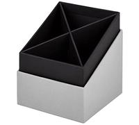Rössler Papier 1331452170 - S.O.H.O. Astuccio per matite, 86 x 86 x 100 mm, pietra, 1 pezzo