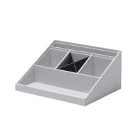 Rössler Papier 1336452170 - Organizzatore da scrivania SOHO Stone, 25,6 x 11,6 x 20,6 cm, sistema di organizzazione per ufficio e casa
