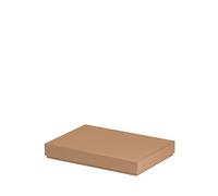 Rössler Papier 13521453621 - Scatola di cartone Boxline, rettangolare, adatta per DIN A5, Kraft, 1 pezzo