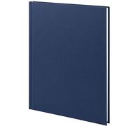 Rössler Papier 1878452902 - S.O.H.O. Quaderno DIN A4, 192 pagine rilegate, blu, 1 pezzo
