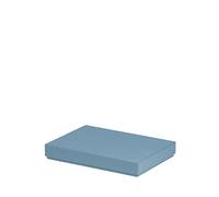 Rössler Papier Boxline Scatola rettangolare per DIN A5, denim, in denim, 1 pezzo