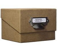 Rössler Papier 1325452600 - S.O.H.O. Scatola portafoto - scatola da collezione, con etichetta iscrivibile, Linea speciale, Nocciola, 1 pezzo