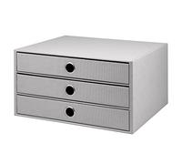 Rössler - S.O.H.O. Cassettiera a 3 cassetti A4 34 x 25 x 19 cm Stone