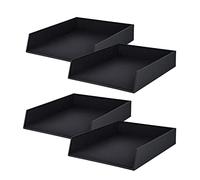 Rössler - S.O.H.O. Portadocumenti A4, 4 pezzi, 32 x 26 x 6 cm, nero
