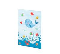 Rössler - Set di carta da lettere per bambini Balena con buste