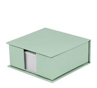 Rössler SOHO Scatola per biglietti | Organizer da scrivania | Accessori per ufficio | Decorazioni da scrivania | Attrezzatura per ufficio domestico | 110x46x110 mm | 1 pezzo | Colore: verde | Menta