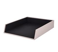 Rössler SOHO - Vassoio portadocumenti A4, formato A4, organizer da scrivania in carta, impilabile, organizer da ufficio, accessori da scrivania, 32 x 26 x 6 cm, 1 pezzo, colore: rosa