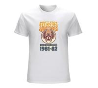 ROESXANP Journey 1981 1982 Tour Dont Stop Believing Short Sleeves Men's T-Shirt Cotton White XXL