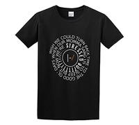 ROESXANP Men's 21P Stressed out Short Sleeve T Shirt T-Shirts Black L