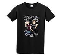 ROESXANP Men's Amazing Phil And Dan T-Shirts Black 3XL