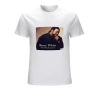 ROESXANP Men's Barry White Soul Seduction T-Shirts White XL