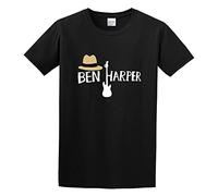 ROESXANP Men's Hera Boom Boys And Girls Ben Harper Guitars O Neck Men T Shirt T-Shirts Black M