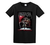 ROESXANP Men's Massacra Enjoy The Violence Death Thrash Metal Loudblast T-Shirts Black XXL