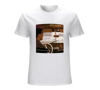ROESXANP Men's NGA Three 6 Mafia Hip Hop Rap T-Shirts White L