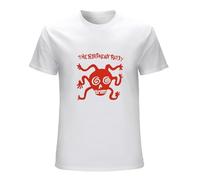 ROESXANP Men's Nick Cave The Birthday Party, Cotton Tee, T-Shirts White L