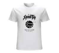 ROESXANP Men's Spinal Tap Eleven T-Shirts White XL