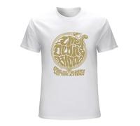 ROESXANP Men's The Devils Blood Band The Time of No Time Ever T-Shirts White S