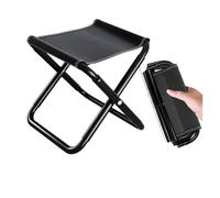 ROEUIPG 1pc Oxford cloth Outdoor Portable, Ultra light,Multi functional stool,Sturdy Folding Stools For Travel Camping(Full Fold Medium)