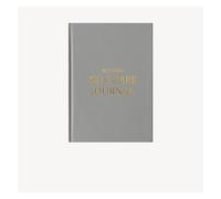 ROEUIPG 2 Pezzi Di Diario Della Gratitudine, Quaderno Ispiratore For Una Mente Positiva E Riconoscente(Grey)