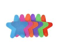 ROEUIPG 30 pezzi di gioco da pavimento a punti, strumenti didattici for lo sport sociale, marcatori for tappeti, adesivi colorati for sedersi, for(Stars)