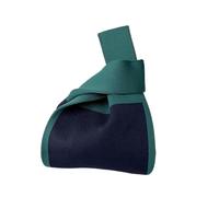 ROEUIPG Borsa in maglia Borse for la spesa fatte a mano in alla moda da polso con nodo ad alta capacità for ragazze(Cloor-07)