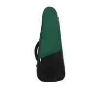 ROEUIPG Borsa portatile da 26/27 pollici for chitarra, tracolla, zaino impermeabile in cotone perlato Oxford, parti e accessori(Dark Green)